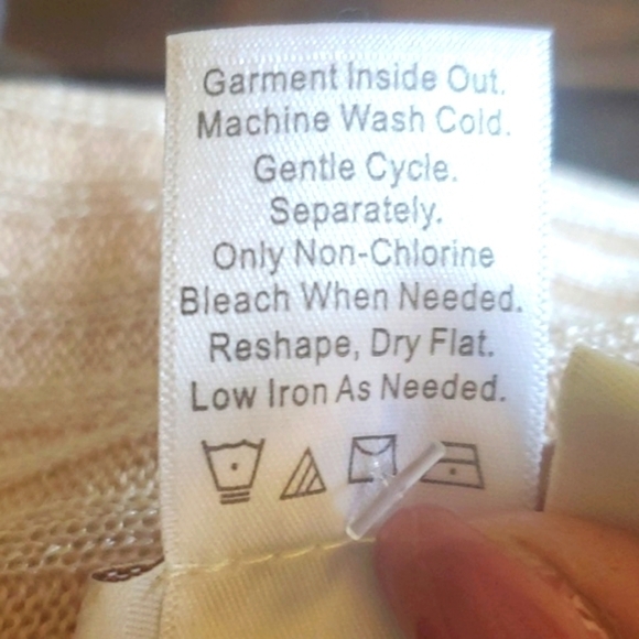 Coldwater Creek Tan Poncho Shrug/Shawl with arms Size Medium/Large - Picture 10 of 13